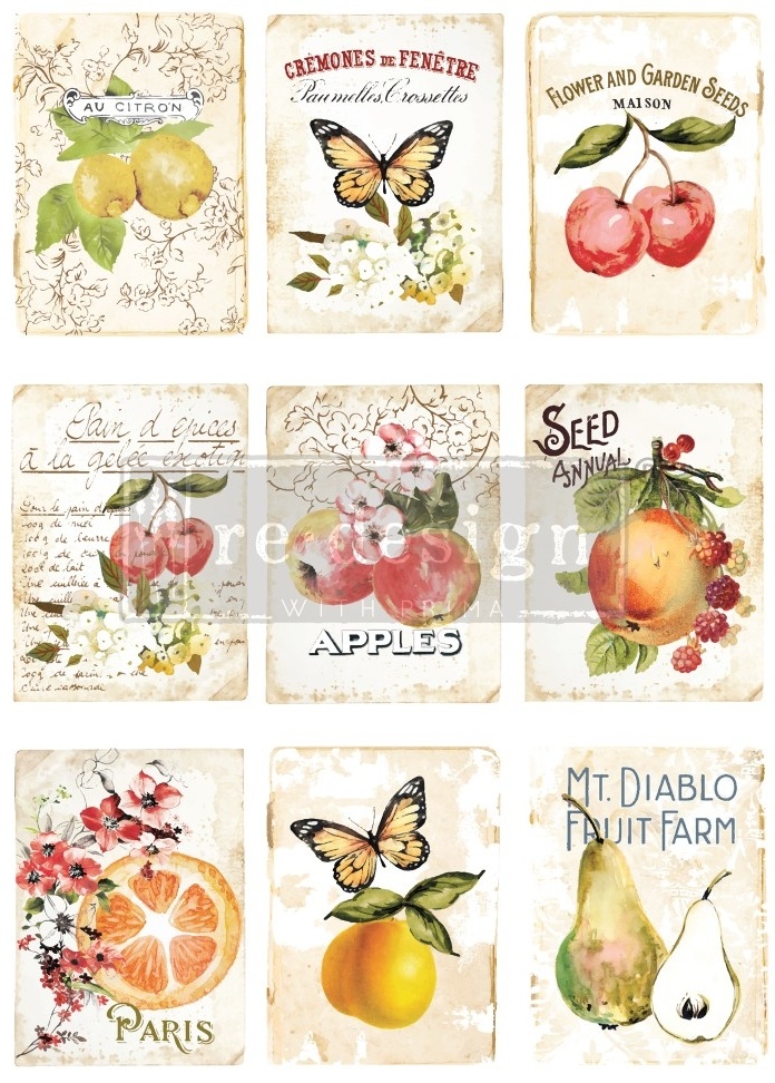 Redesign Decor Transfer Sweet Apricot Old Red Barn