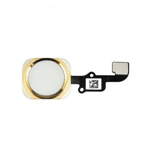 Foneplanet iPhone 6S & 6S Plus Home button with flex gold Foneplanet iPhone 6S & 6S Plus Home button with flex gold