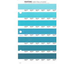 Pantone PMS Solid Chips vervangingspagina op uncoated papier 154U