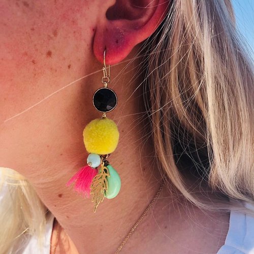 Candy Sweet Pom Beach Oorbellen Candy Sweet Pom Beach Oorbellen