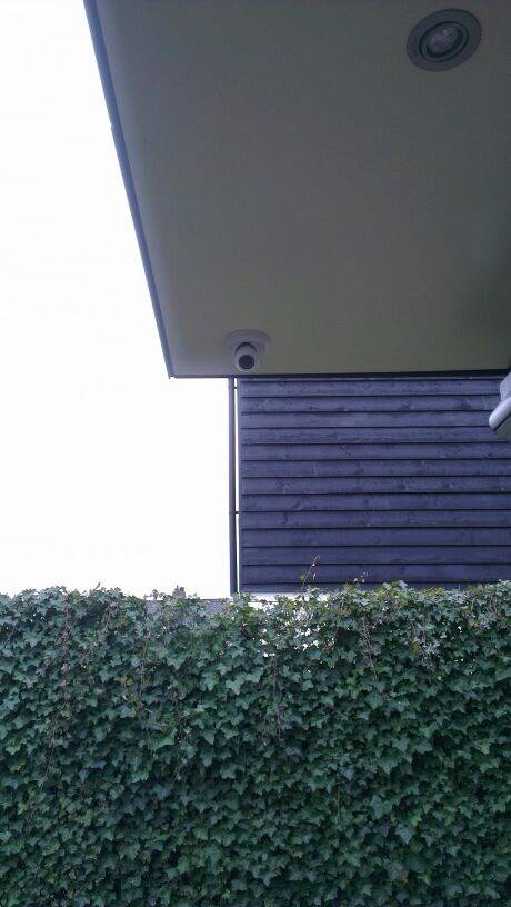 Inbreker gepakt doormiddel van CCTV bewakingscamera