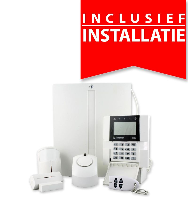 Jablotron Alarm systeem Basis pakket CameraBewaking & Bewakingscamera