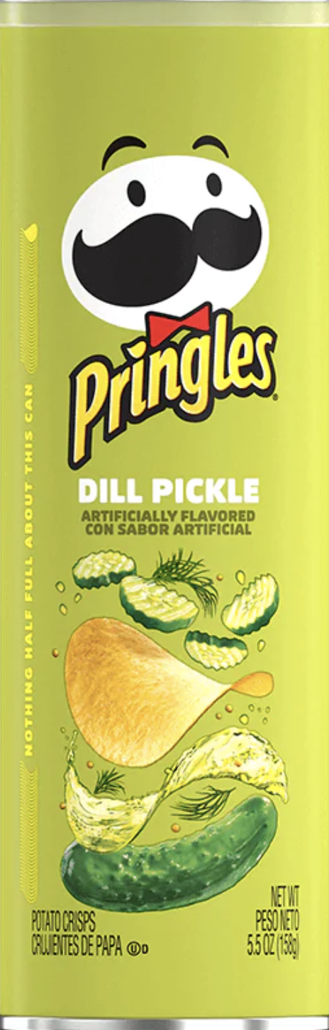 Pringles Screamin Dill Pickle X G British American Crisps Kellys Wholesale Distribution