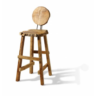 Teak Barchair Erosi Rund