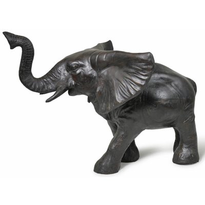 Skulptur Elefant Afrika Eisen