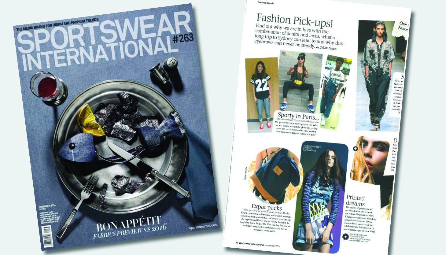 Sportswear Int. Mag Feature