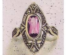 Ring Markasit Peridot P1037 - Abverkauf Ring Markasit Peridot P1037 - Abverkauf
