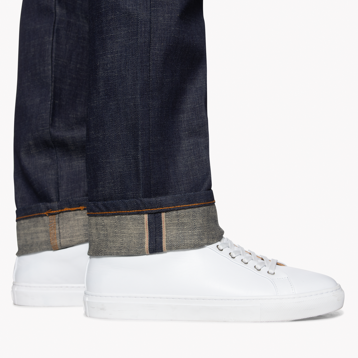 Naked Famous Denim Weird Guy Perfect Blue Slub Stretch Selvedge