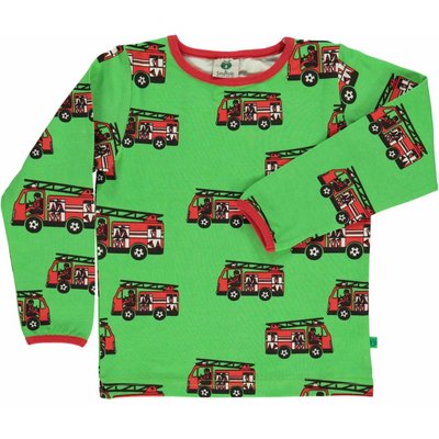 Smafolk shirt Firetruck green