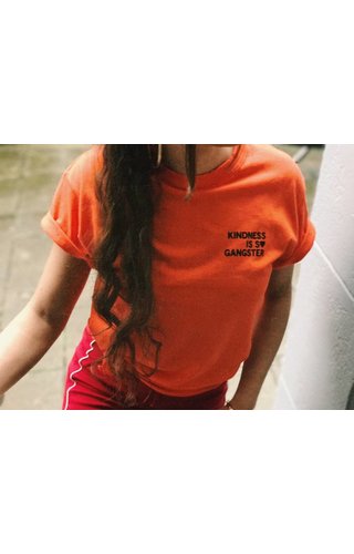 KINDNESS IS S♥ GANGSTER T-SHIRT KINDNESS IS S♥ GANGSTER T-SHIRT