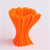 CPE (co-polyester) HG100 Gloss, NEON Orange, 750 gram (0.75 KG)