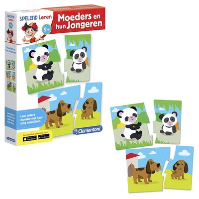 Clementoni Educational Game Mother+young