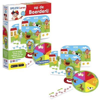 Clementoni Educational Farm Animals
