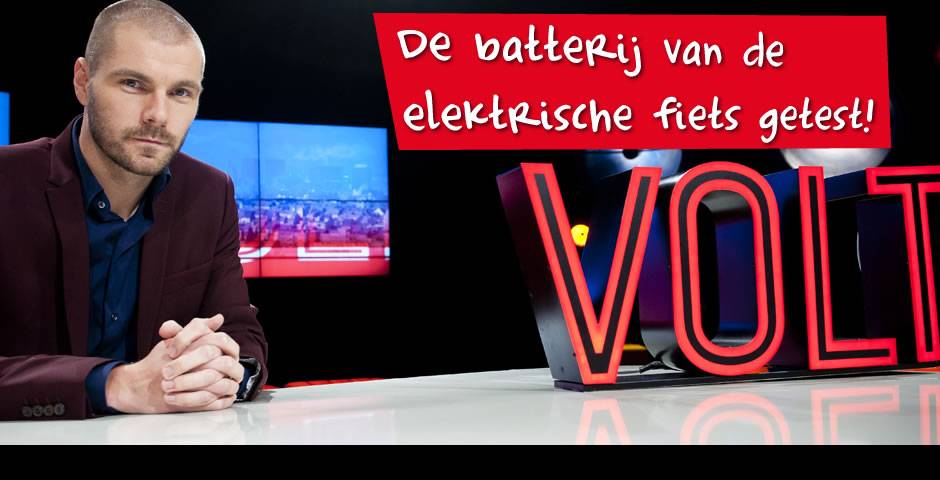 De batterij van de elektrische fiets getest.