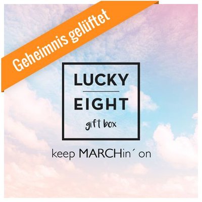 GESCHENKBOX März 2017 - KEEP MARCHING ON