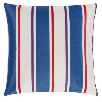 Pad Concept OUTDOOR KISSEN gestreift - royal 45x45 cm