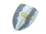 Visiodan - verkleed kleren Schild Kings Crown