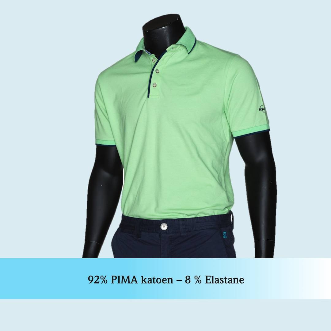 De meest perfecte golf shirts van Pima katoen