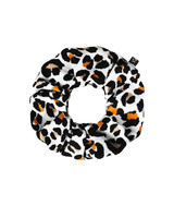 Your Wishes Leopard mango scrunchie mini