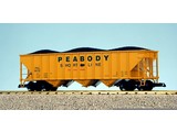 USA TRAINS Coal Hopper Peabody