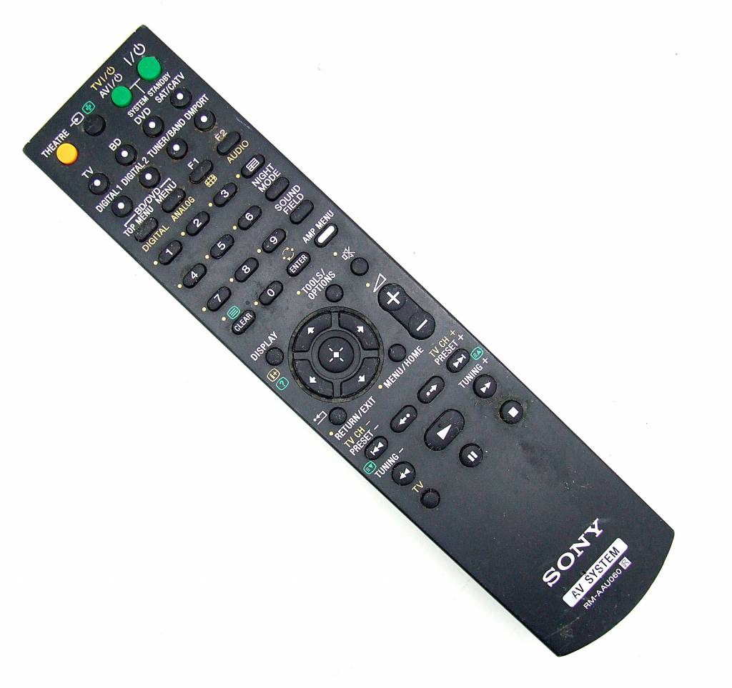 Original Sony remote control RMAAU060 AV System remote control