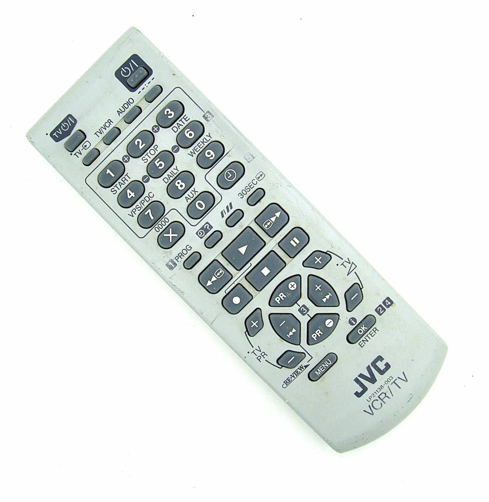 Original JVC remote control LP21138003 VCR/TV remote control for remote controls