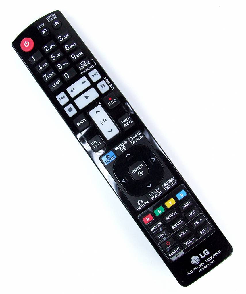 Original Fernbedienung LG AKB73115301 Blu-Ray HDD Recorder Remote