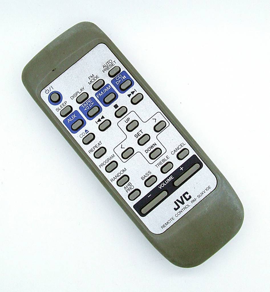 Original JVC remote control RMSUXV10E for Audio system