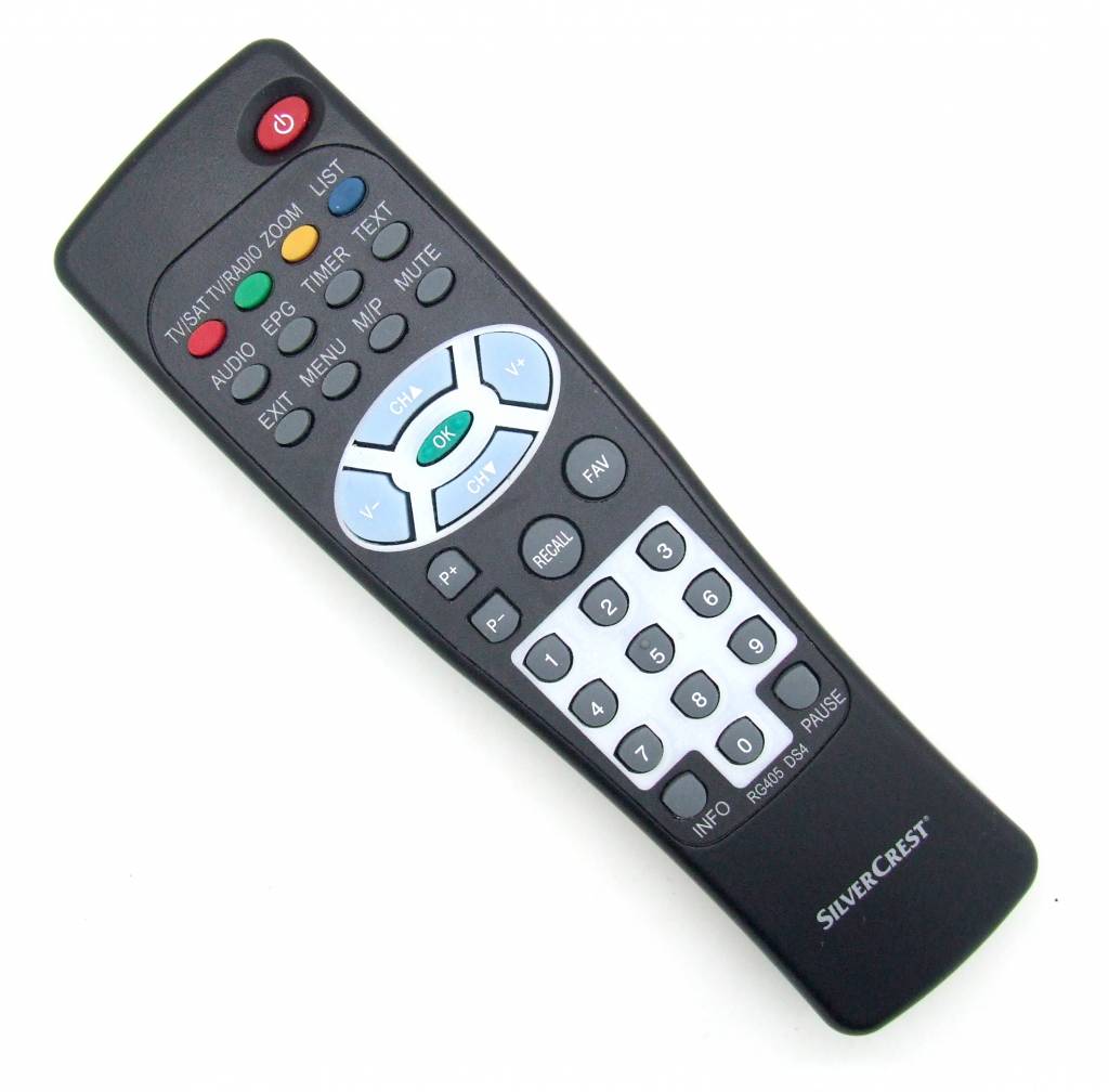 Original remote control Silvercrest RG405 DS4 for remote