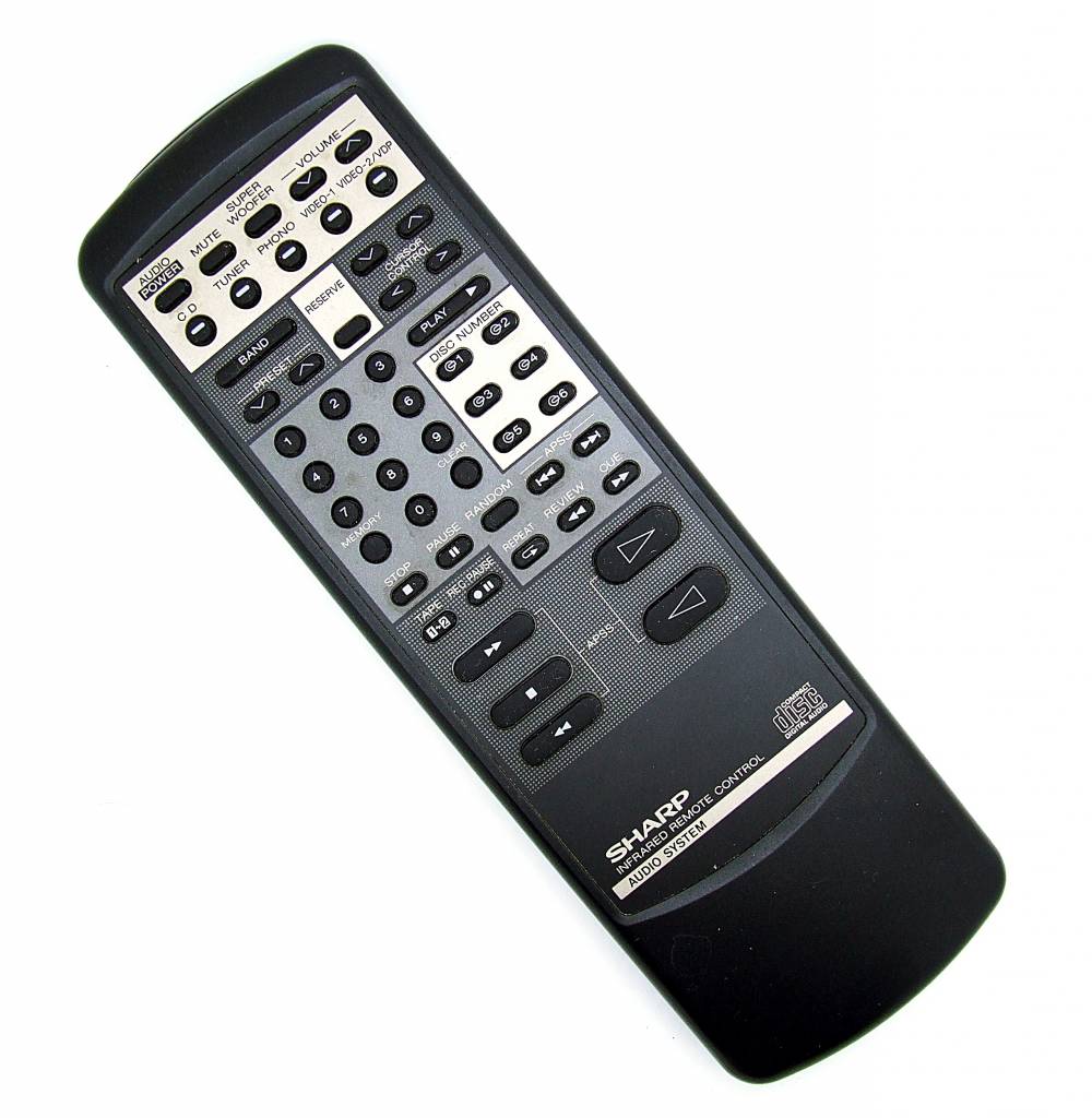 Original Sharp Fernbedienung CDC900 RRMCG0275AFSA Infrared remote