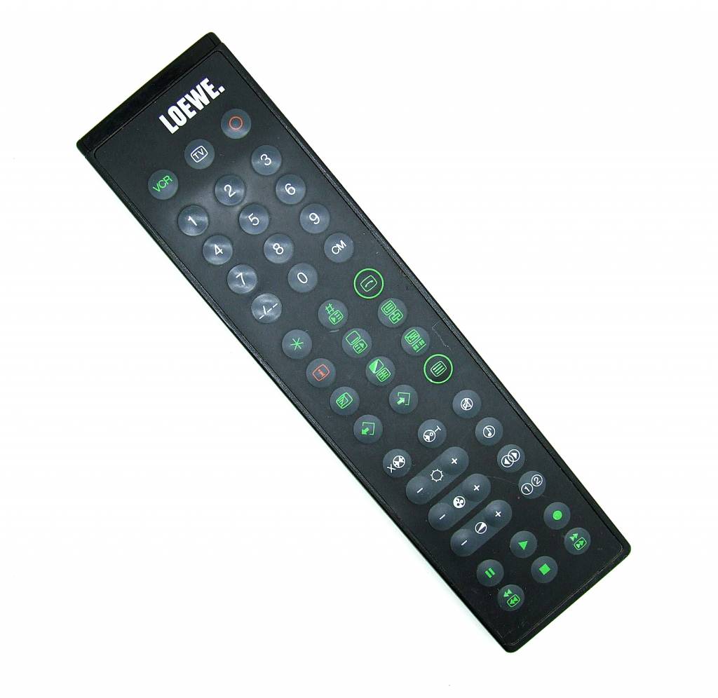 Original Loewe VCR, TV remote control for remote controls