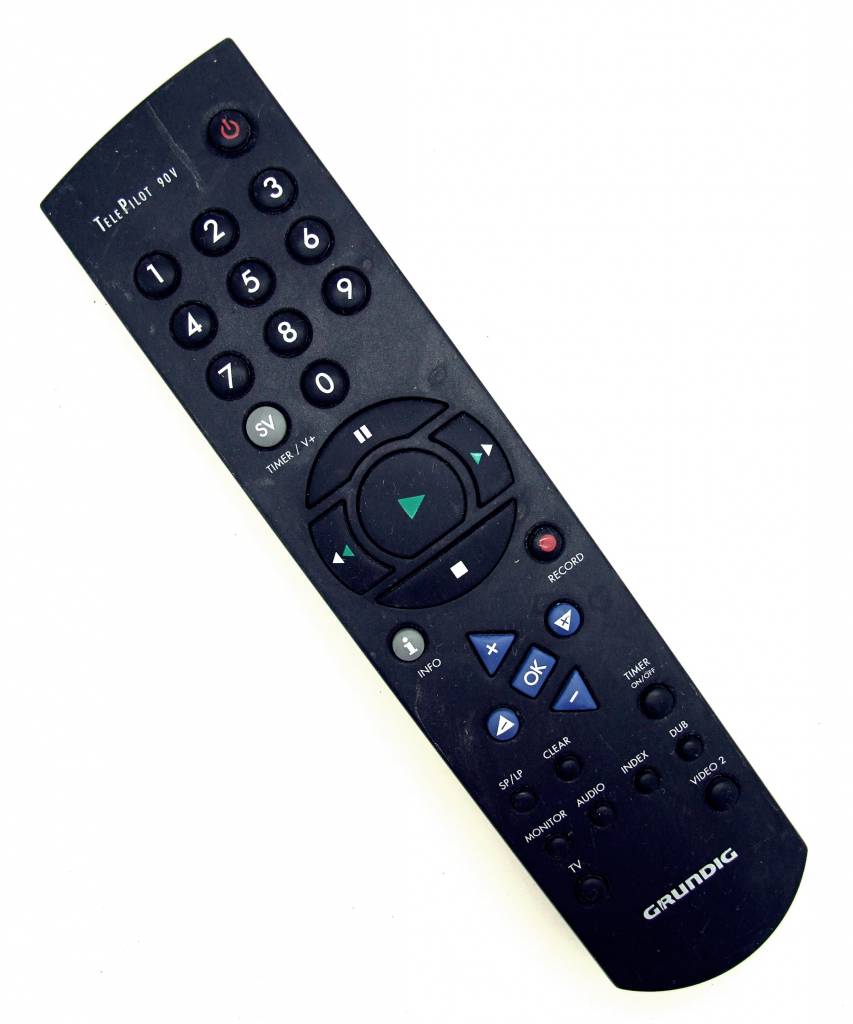 Original Grundig Tele Pilot 90V TV, Video remote control