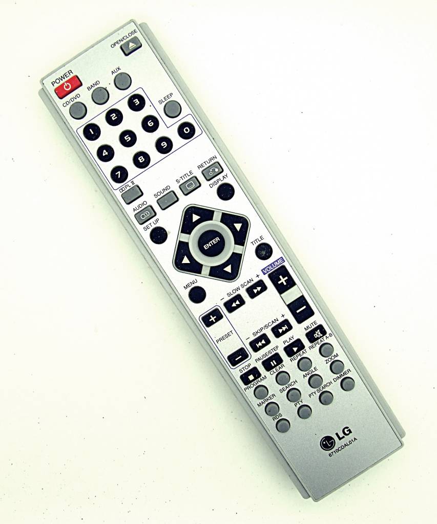 Original LG 6710CDAL01A DVD recorder remote control for