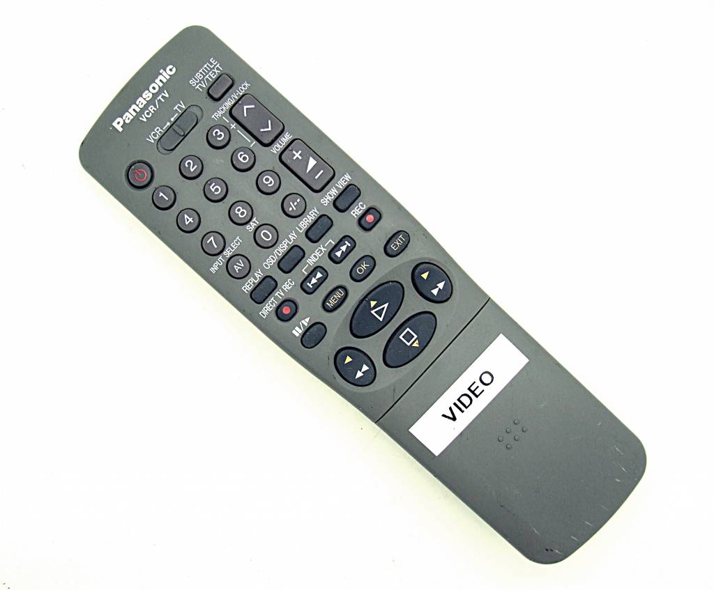 Original Panasonic Fernbedienung Ur57cv680 2 Vcrtv Remote Control Onlineshop Für Fernbedienungen