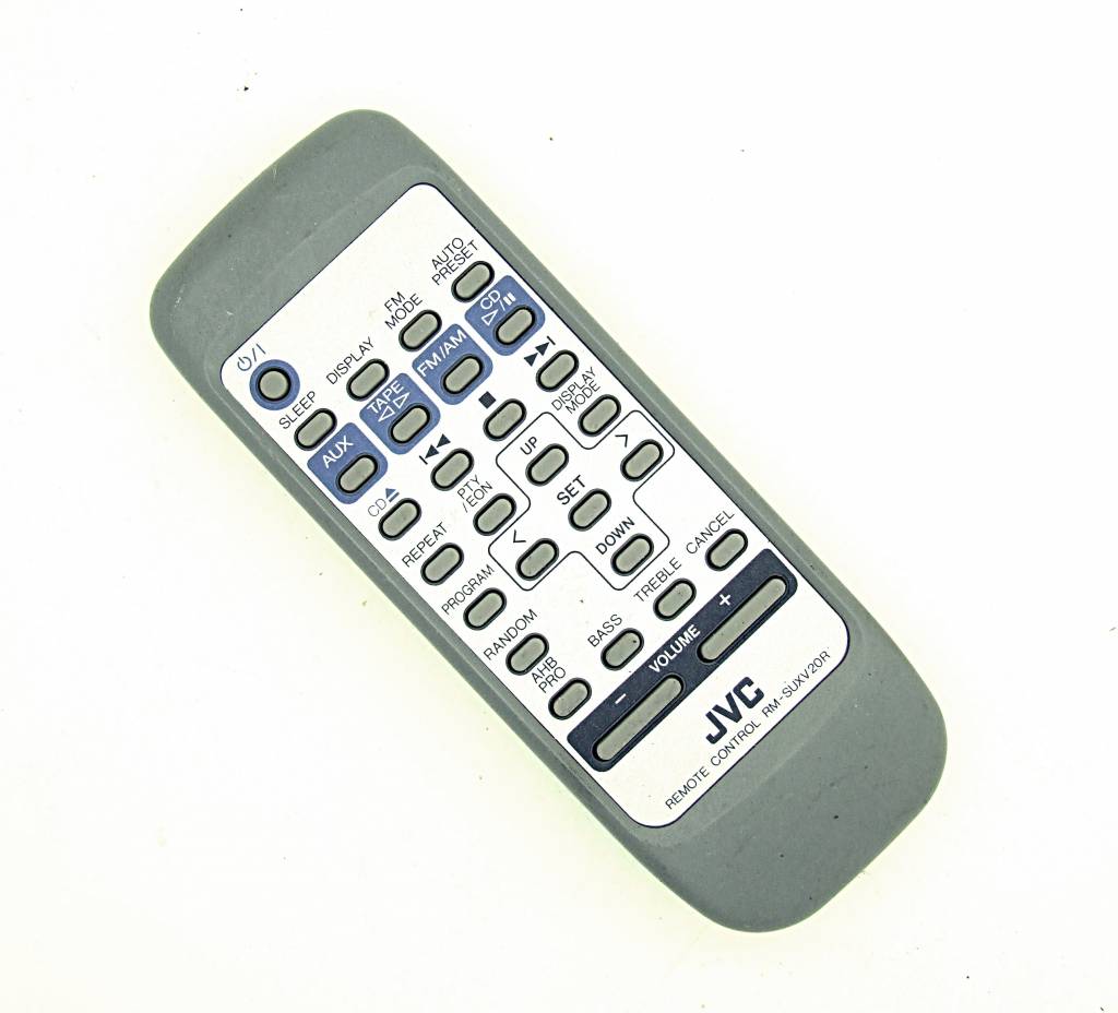 Original JVC RMSUXV20R Audio + HiFi remote control for