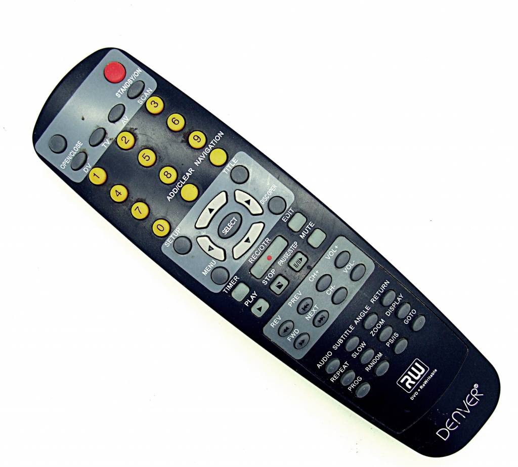Original Denver KF8777A DVD remote control for remote