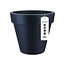 Elho Elho Pure Round - Antraciete ronde bloempot diam 30cm H26cm. -15% online korting!