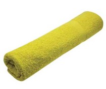 Fitness towels in yellow Fitness towels in yellow