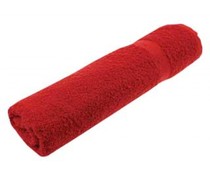 Fitness towel in red Fitness towel in red