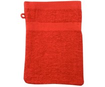 Terry washcloths in red Terry washcloths in red