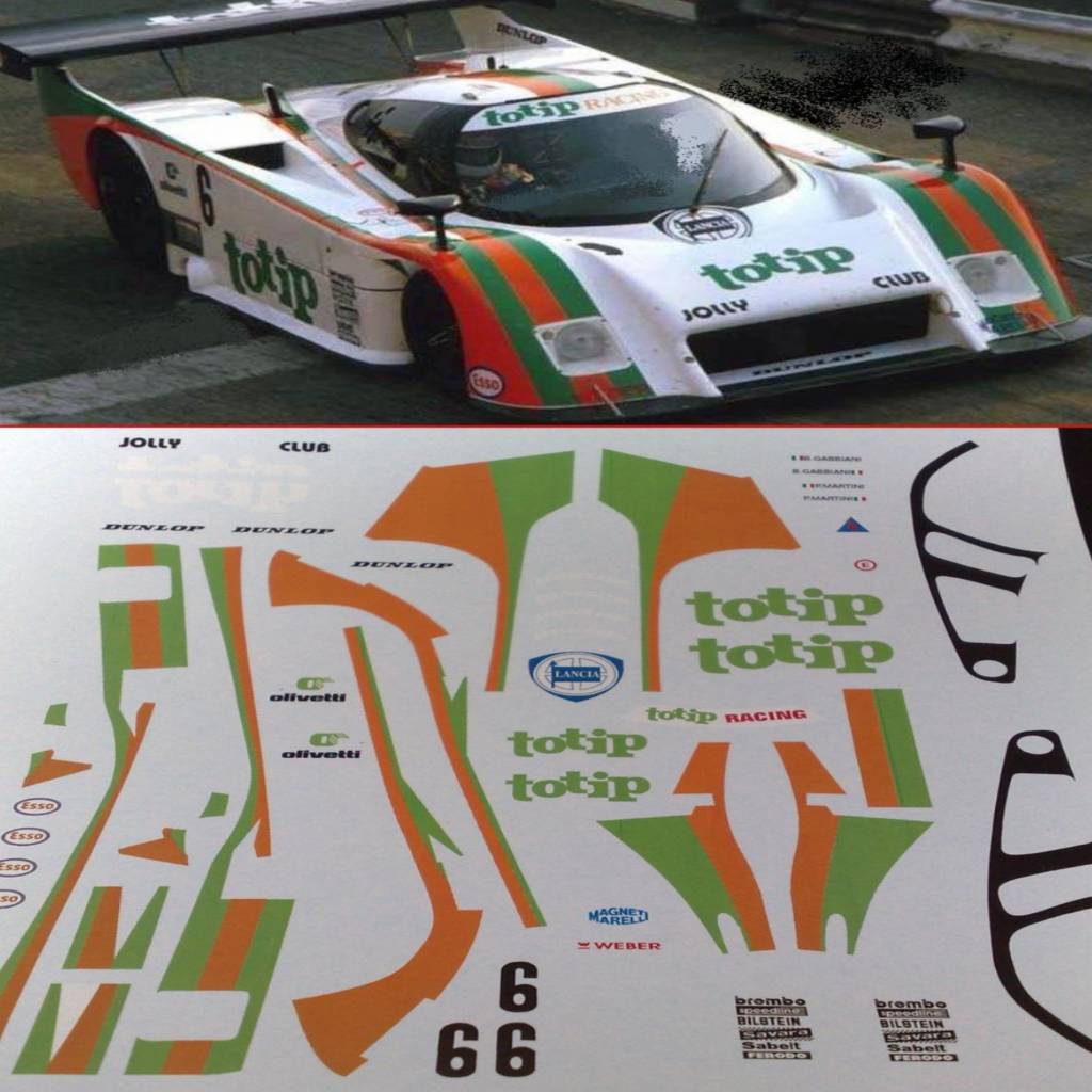 LANCIA LC2 / TOTIP - Tailormadedecals
