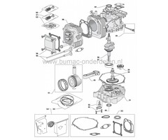 Filtre à air pour GGP 7500 7750 series Filtre à air pour GGP 7500 7750 series