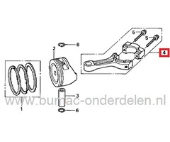 Voorfilter HONDA GCV520 - GCV530 - GXV520 - GXV530 2 Cilinder Motoren