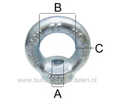 TRANKIELO® - Heavy Duty U-beugels – 10 stuks, roestvrij staal, 11 mm TRANKIELO® - Heavy Duty U-beugels – 10 stuks, roestvrij staal, 11 mm