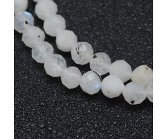 Perlin - 30 stuks iet edelsteen kralen 8mm Frosted ronde bal natuurstenen sieraden kralen knutselkralen in blauw, wit, groen