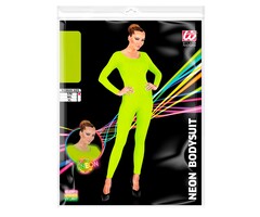 Bodysuit neon green- Bodysuit in bright green colour - Maat M/L