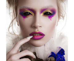 Black Sclera lenses 22 mm - Soft annual lenses