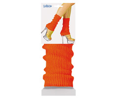 Leg warmers neon orange - Leg warmers in bright orange