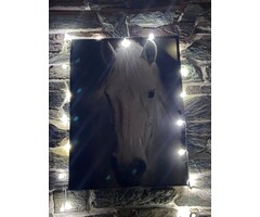 LED mood lighting string 3 m - LED Cold white - Sustainable LED string on batteries