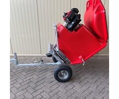 PADDOCKCLEANER PC500Hdraaibaar onderstel